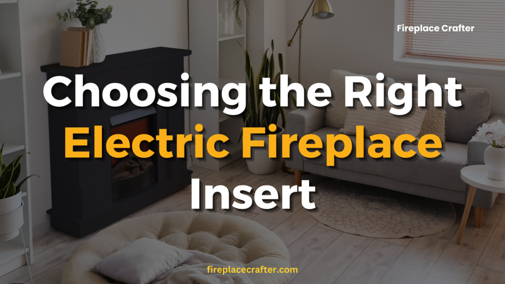 Choosing the Right Electric Fireplace Insert