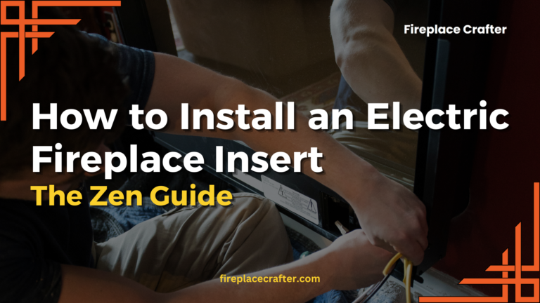 How to Install an Electric Fireplace Insert: The Zen Guide