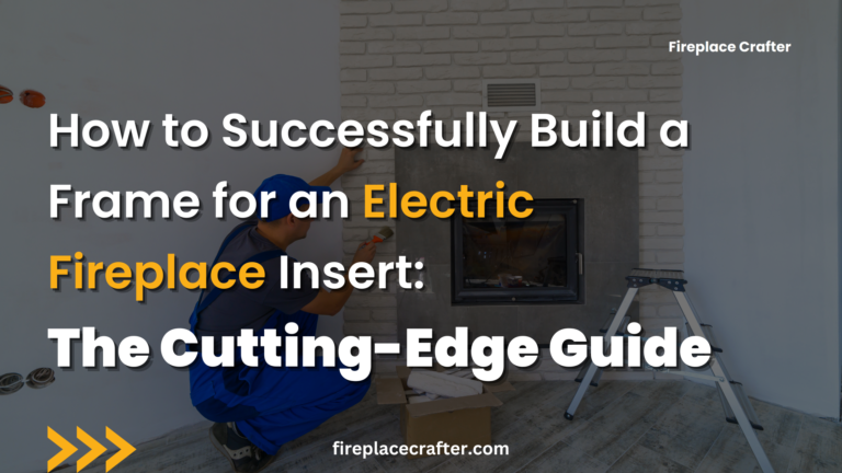 How to Successfully Build a Frame for an Electric Fireplace Insert: The Cutting-Edge Guide