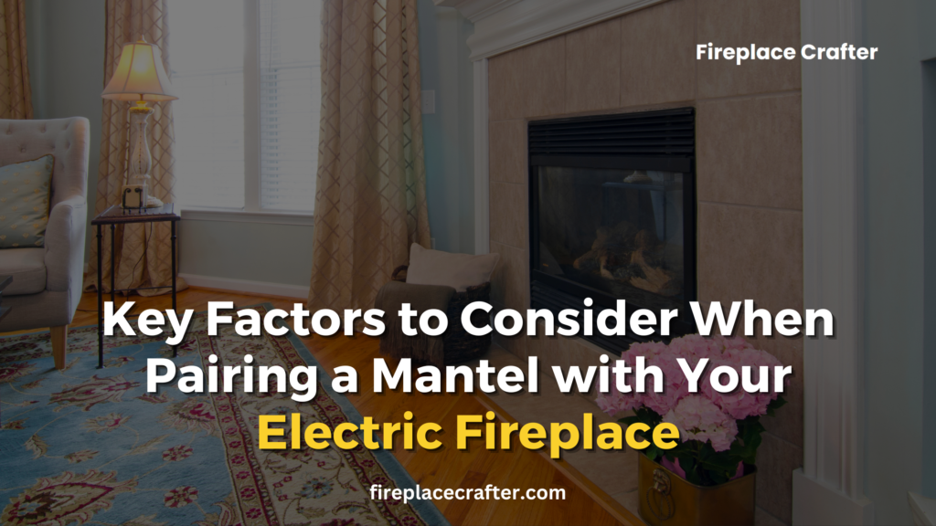 Key Factors to Consider When Pairing a Mantel with Your Electric Fireplace