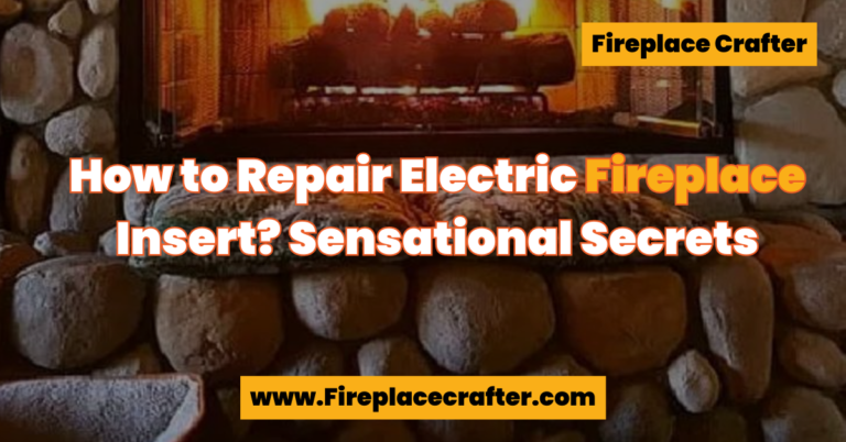 How to Repair Electric Fireplace Insert? Sensational Secrets