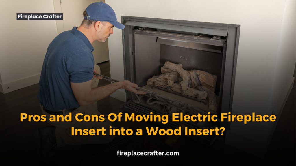 Pros and Cons Of Moving Electric Fireplace Insert into a Wood Insert