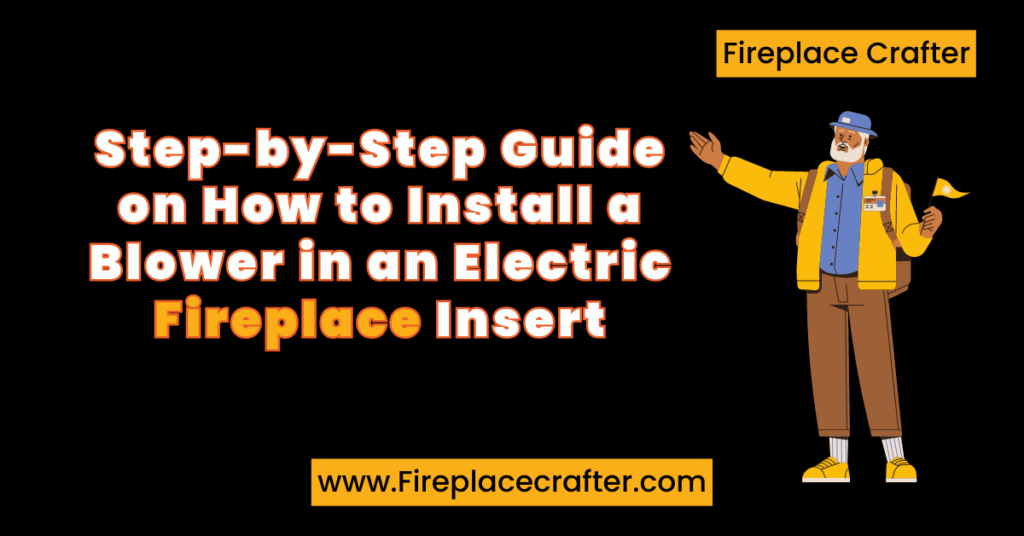 Step by Step Guide on How to Install a Blower in an Electric Fireplace Insert