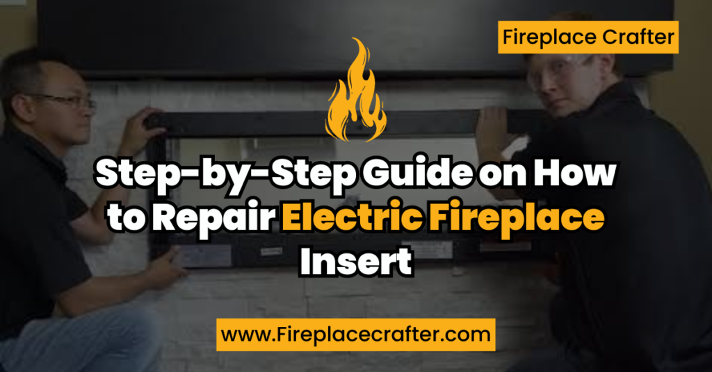 Step by Step Guide on How to Repair Electric Fireplace Insert