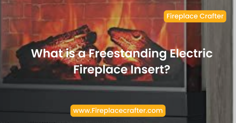 What is a Freestanding Electric Fireplace Insert?