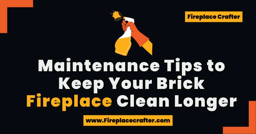 Maintenance Tips to Keep Your Brick Fireplace Clean Longer