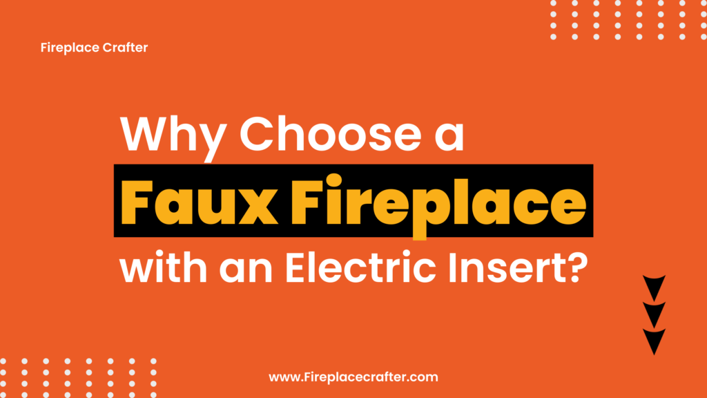 Why Choose a Faux Fireplace with an Electric Insert